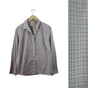 Western Range Clothing Co X-Large Pearl Snap Shirt Pink Plaid Long Sleeve Womens